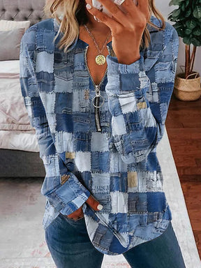 Levoire | Patchwork-shirt XXL