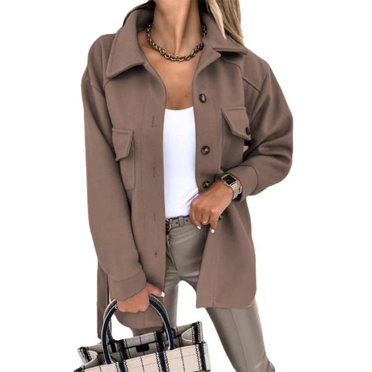 Levoire | Élégante Veste D'Affaires Chic Braun