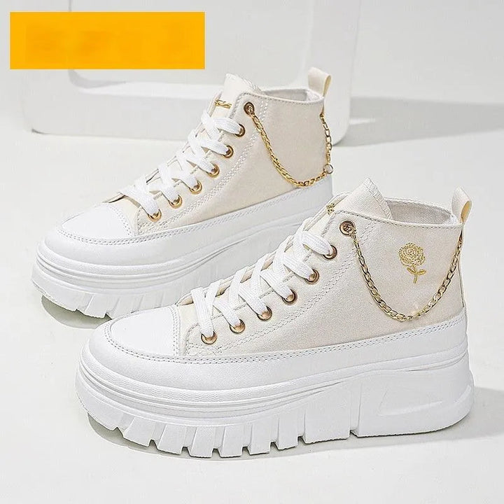Levoire | Baskets avec une semelle épaisse Beige