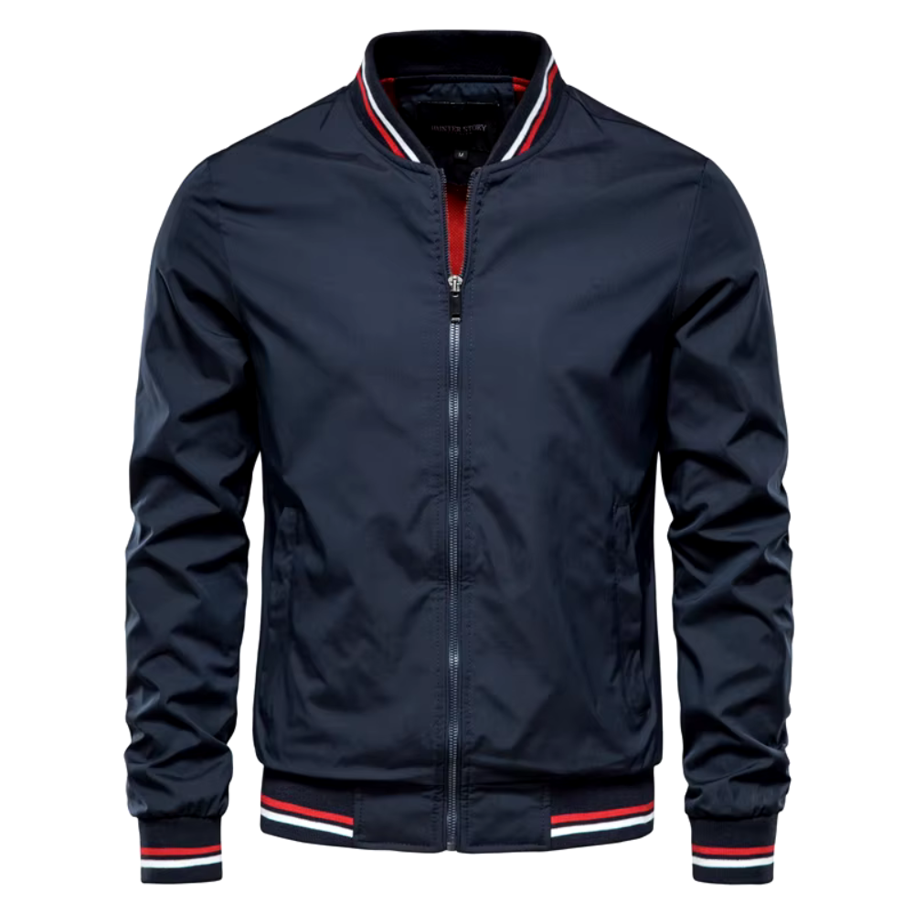 Levoire | Veste bomber d'automne polyvalente Bleu marine