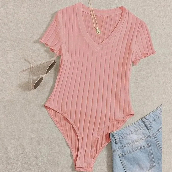 Levoire | Bodycon Col Rond Rosa
