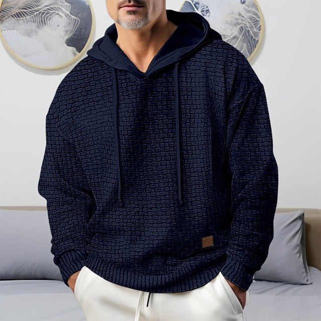 Levoire | Pull Homme Rayé Bleu