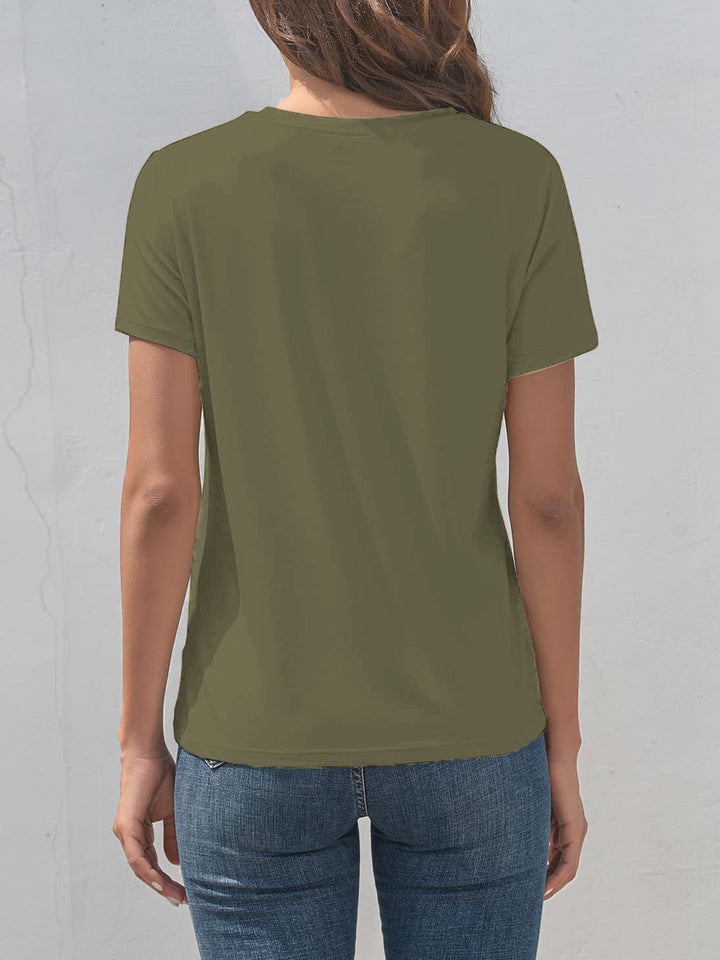 Levoire | Jänis Graafinen Col Rond Manches Courtes T-shirt
