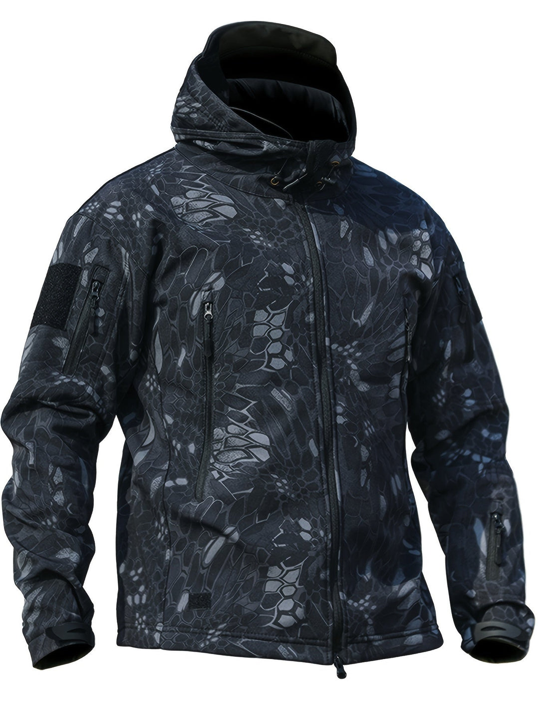 Levoire | Veste Imperméable Pour Hommes Avec Motif Camouflage