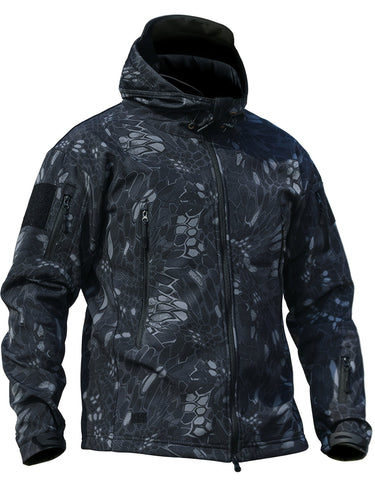 Levoire | Veste Imperméable Pour Hommes Avec Motif Camouflage