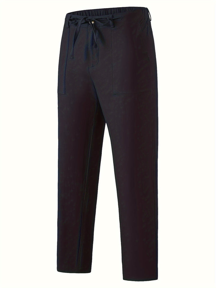 Levoire | Pantalons Cargo Doux En Mélange De Coton Et Lin