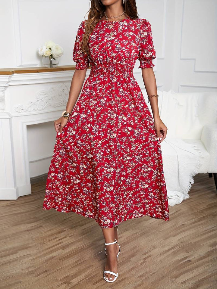 Levoire | Robe Col Rond Imprimé Floral Été