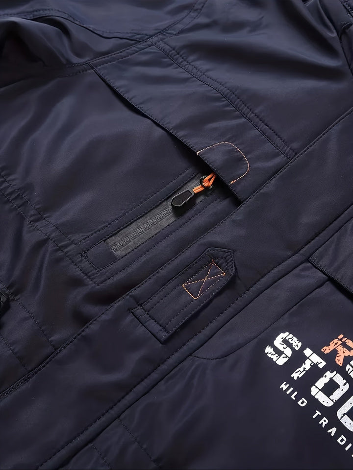 Levoire | Veste De Randonnée Pour Homme Avec Écharpe Détachable