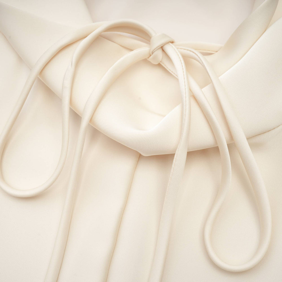 Levoire | Effet Drapé Robe Mini Évasée