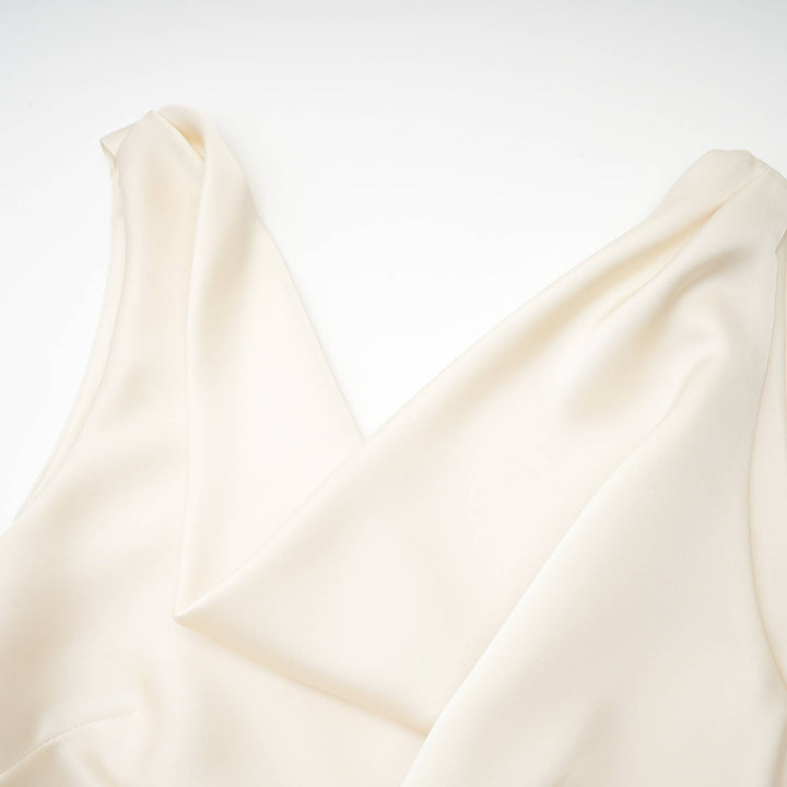 Levoire | Effet Drapé Robe Mini Évasée