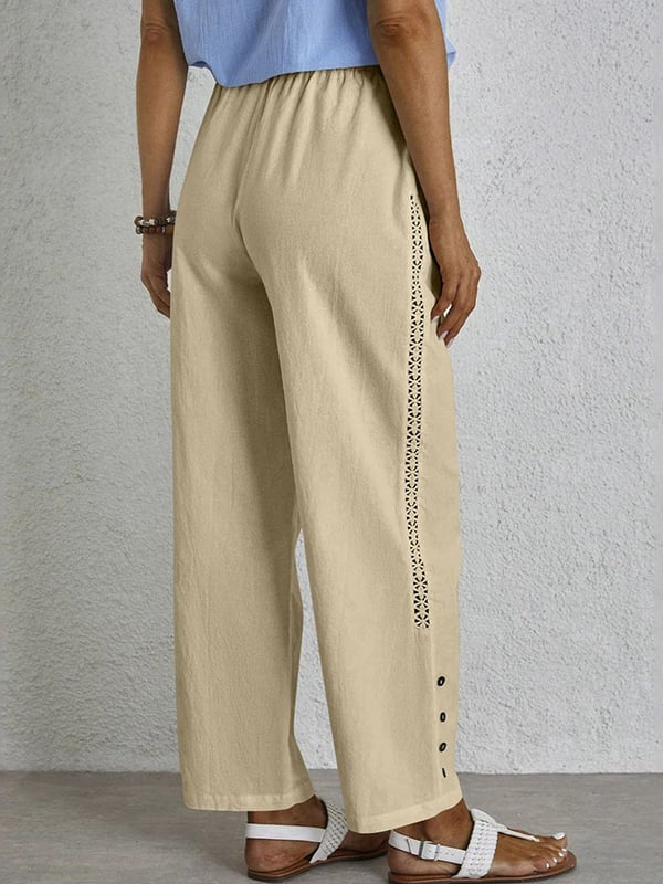 Levoire | Pantalon À Boutons Sans Effort