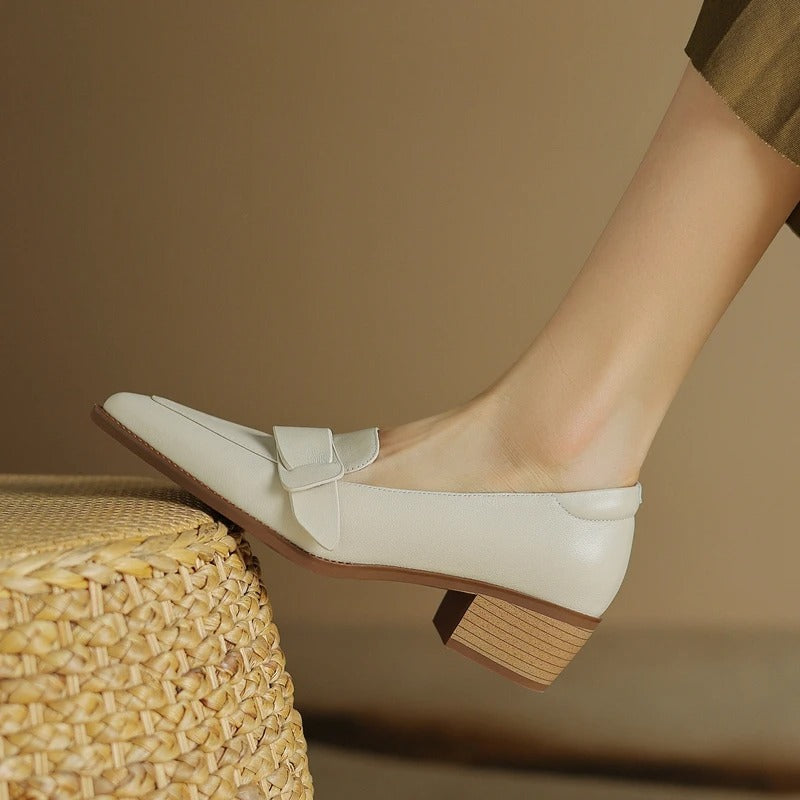 Levoire | Escarpins en cuir PU avec boucle