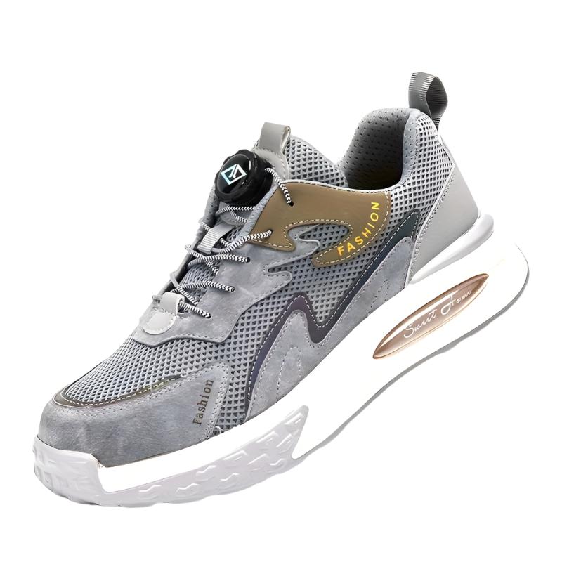 Levoire | Chaussures De Sécurité Sportives À La Marche Et À Semelle Surélevée Pour Hommes Gris 40