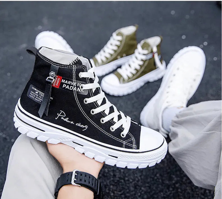 Levoire | Chaussures à talons pour hommes – Style urbain et confort décontracté