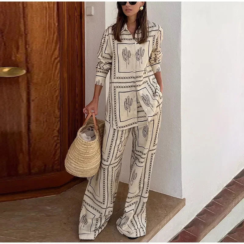 Levoire | Tenue À Deux Pièces Tendance XL Beige
