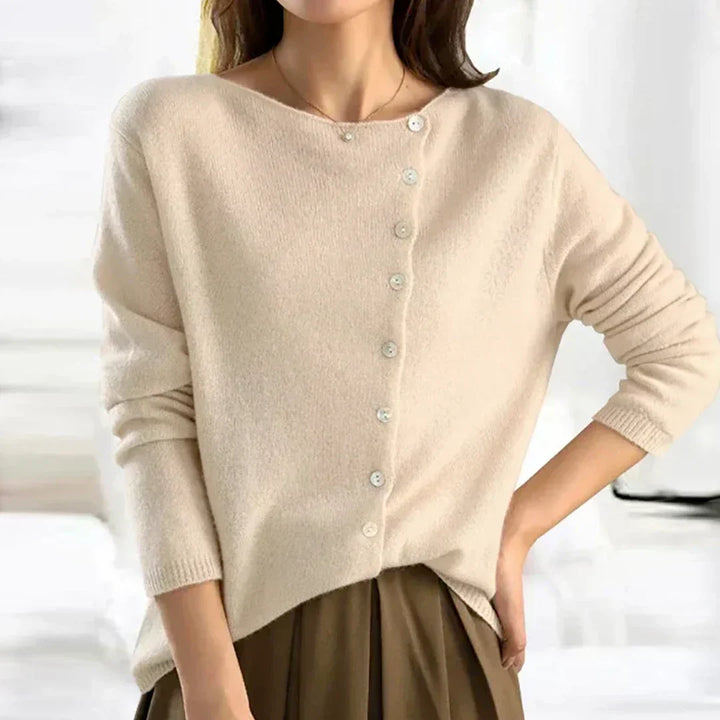 Levoire | Cardigan En Tricot Confortable Beige