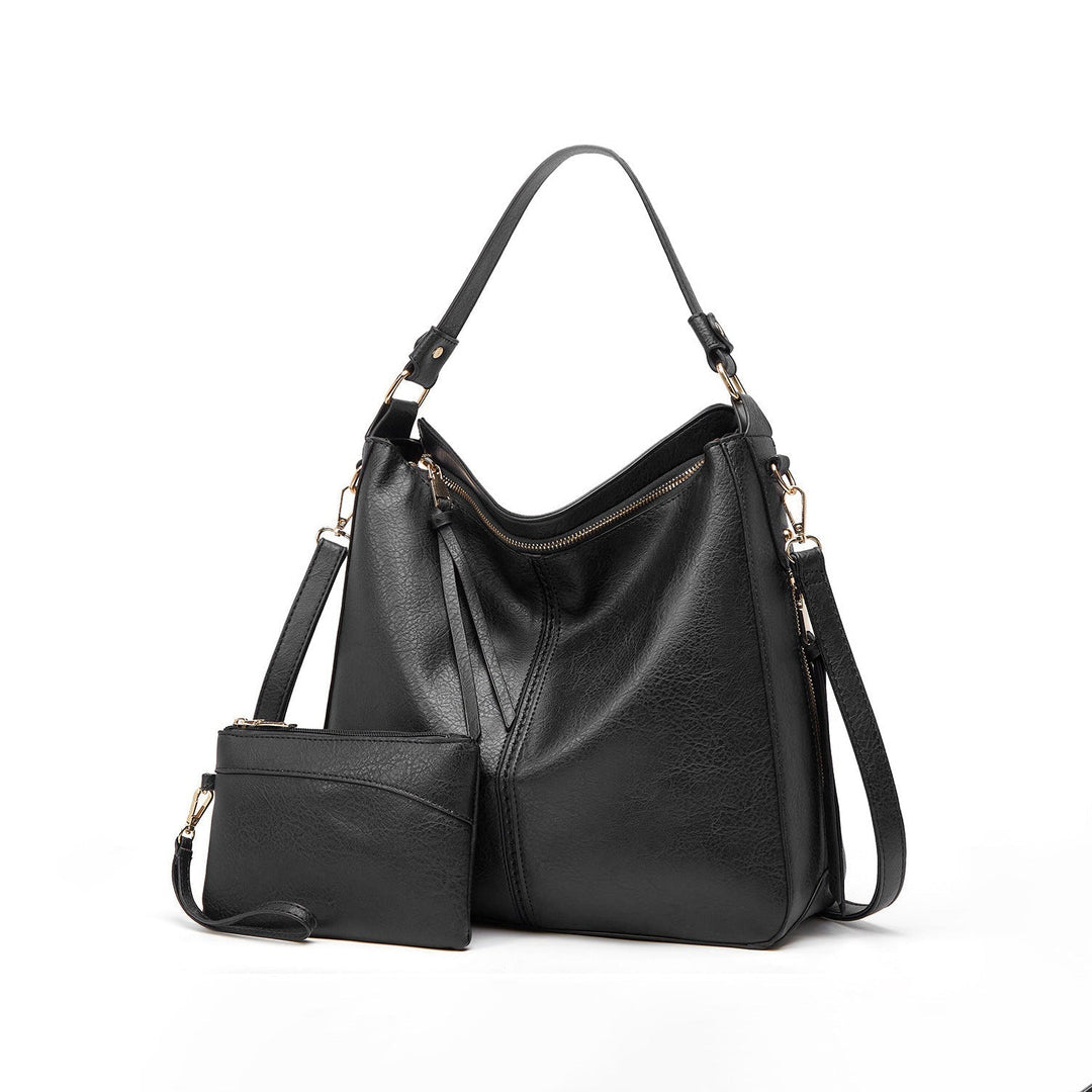 Levoire | Belgravia Sac À Bandoulière & Portefeuille Noir