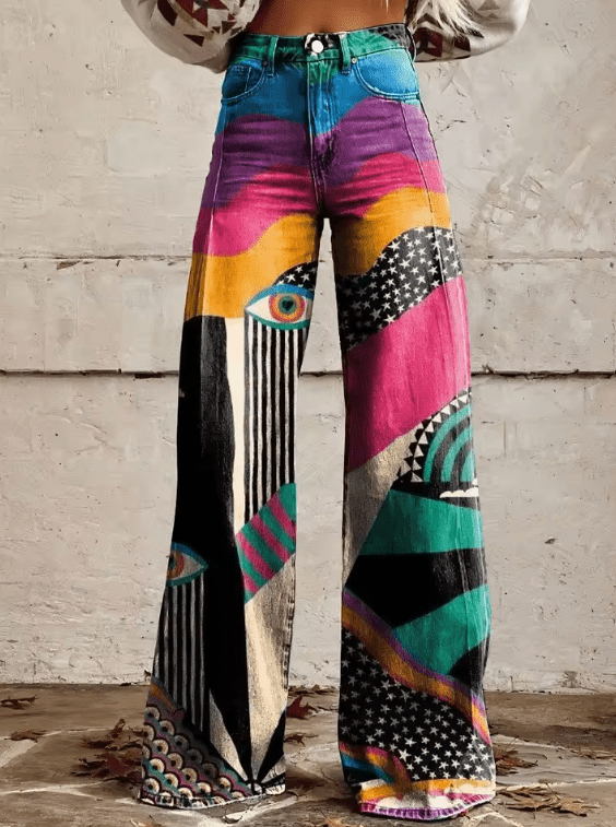 Levoire | Pantalon Boho Vintage Au Design Cool