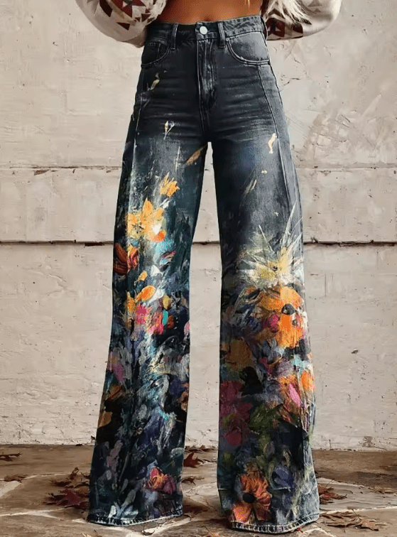 Levoire | Pantalon Boho Vintage Pour Un Look Féminin Et Décontracté