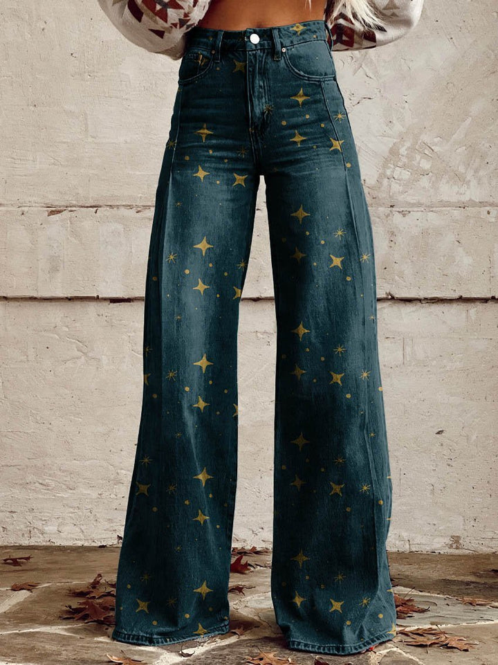 Levoire | Pantalon De Vendange Boho À Motifs Pour Fans De Rétro