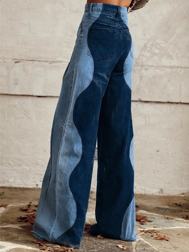 Levoire | Pantalon Boho Vintage Avec Motif Discret