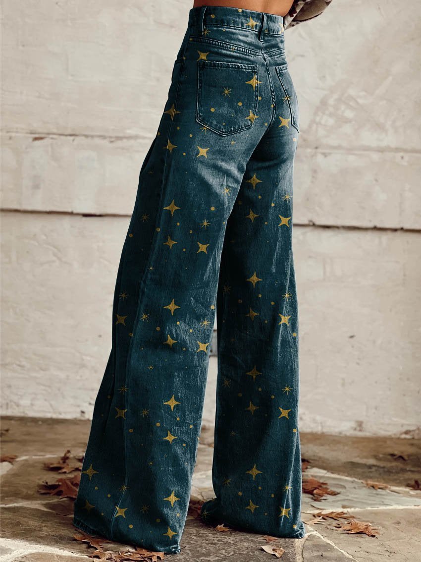 Levoire | Pantalon De Vendange Boho À Motifs Pour Fans De Rétro
