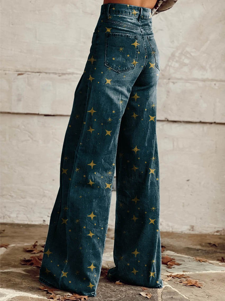 Levoire | Pantalon De Vendange Boho À Motifs Pour Fans De Rétro