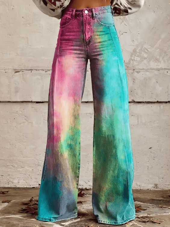 Levoire | Pantalon Vintage Boho Décontracté Pour Un Look Détendu