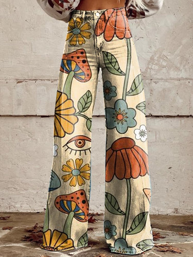 Levoire | Pantalon De Vendange Boho Élégant Avec Charme Vintage