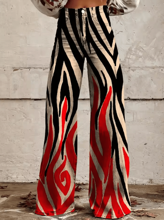 Levoire | Pantalon Boho Vintage Pour Un Look Rétro Classique