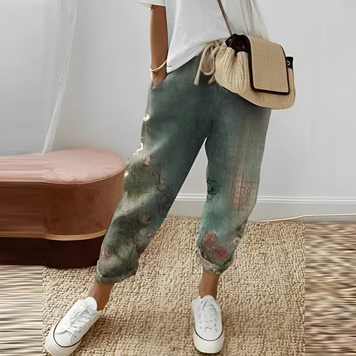 Levoire | Pantalon élégant Vert