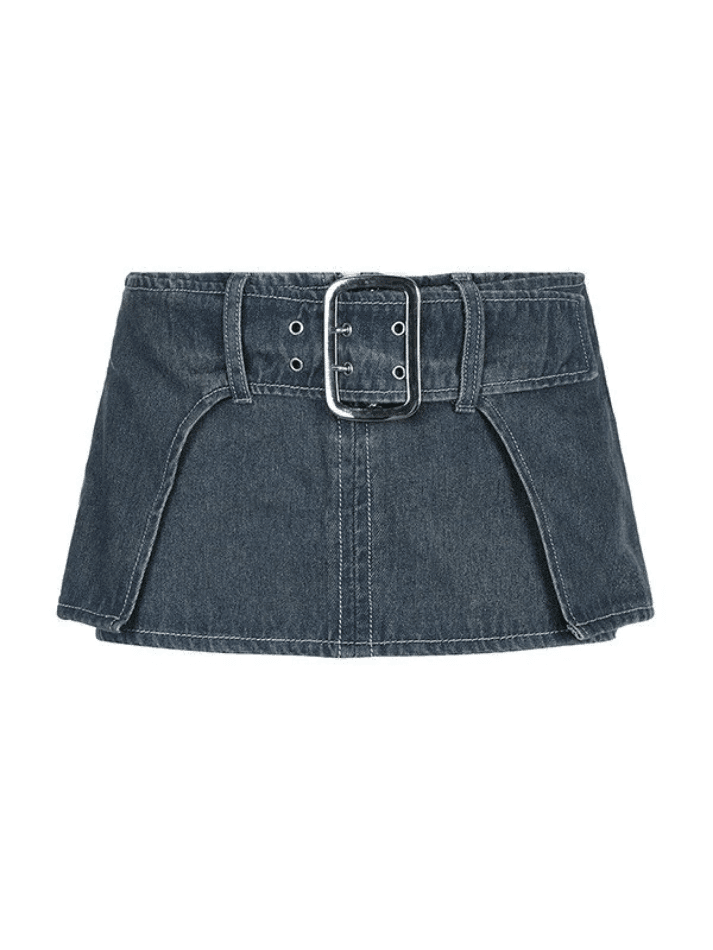 Levoire | Ceinture Ultra Denim Jupe Cargo Mini