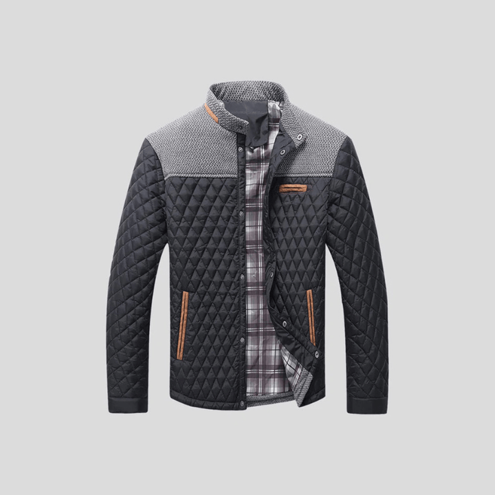 Levoire | Veste Rétro Décontractée Homme Café
