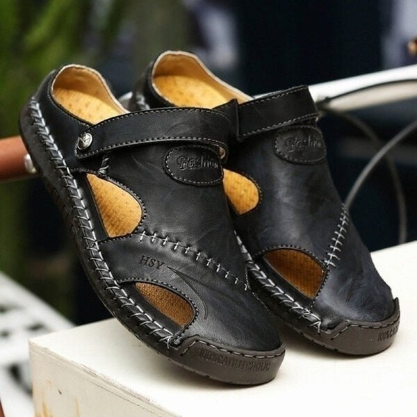 Levoire | Sandales En Cuir Sientä Noir