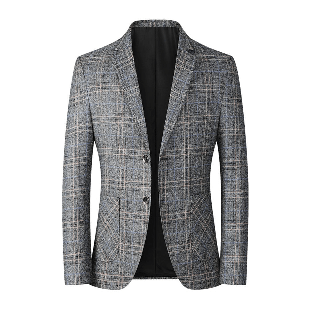 Levoire | Blazer pour hommes décontracté dans le style italien rayonnement raffiné Gris