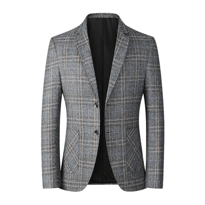 Levoire | Blazer pour hommes décontracté dans le style italien rayonnement raffiné Gris