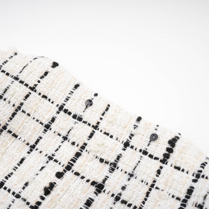 Levoire | Veste Découpée Imprimée À Carreaux