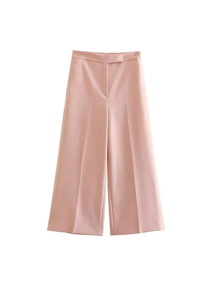 Levoire | Femmes Ensemble De Gilet 2 Pièces Et Pantalon Larges