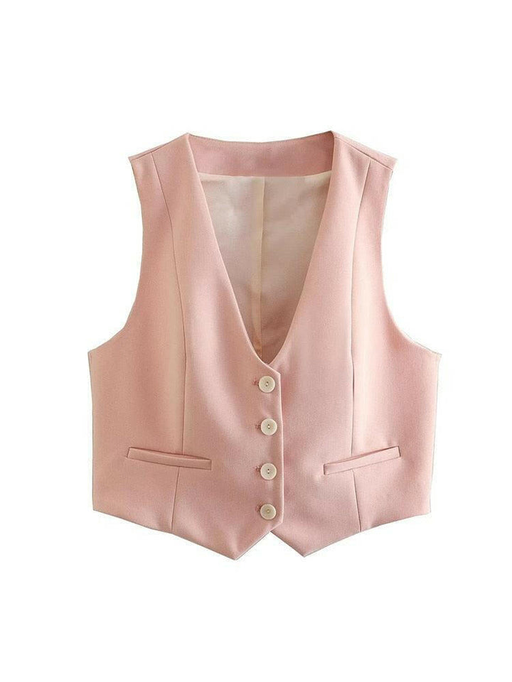 Levoire | Femmes Ensemble De Gilet 2 Pièces Et Pantalon Larges