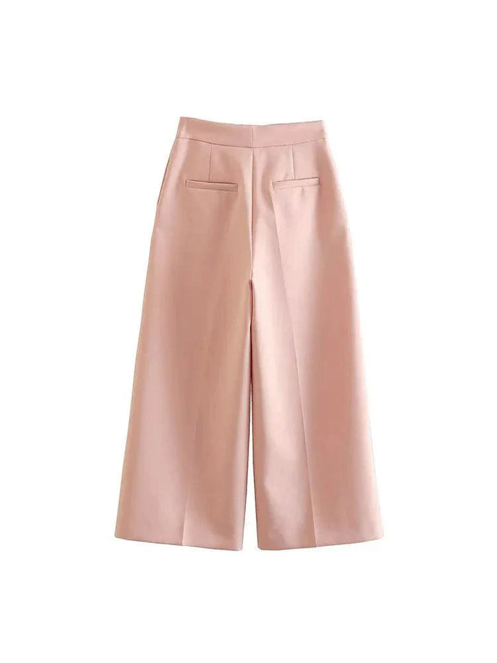 Levoire | Femmes Ensemble De Gilet 2 Pièces Et Pantalon Larges