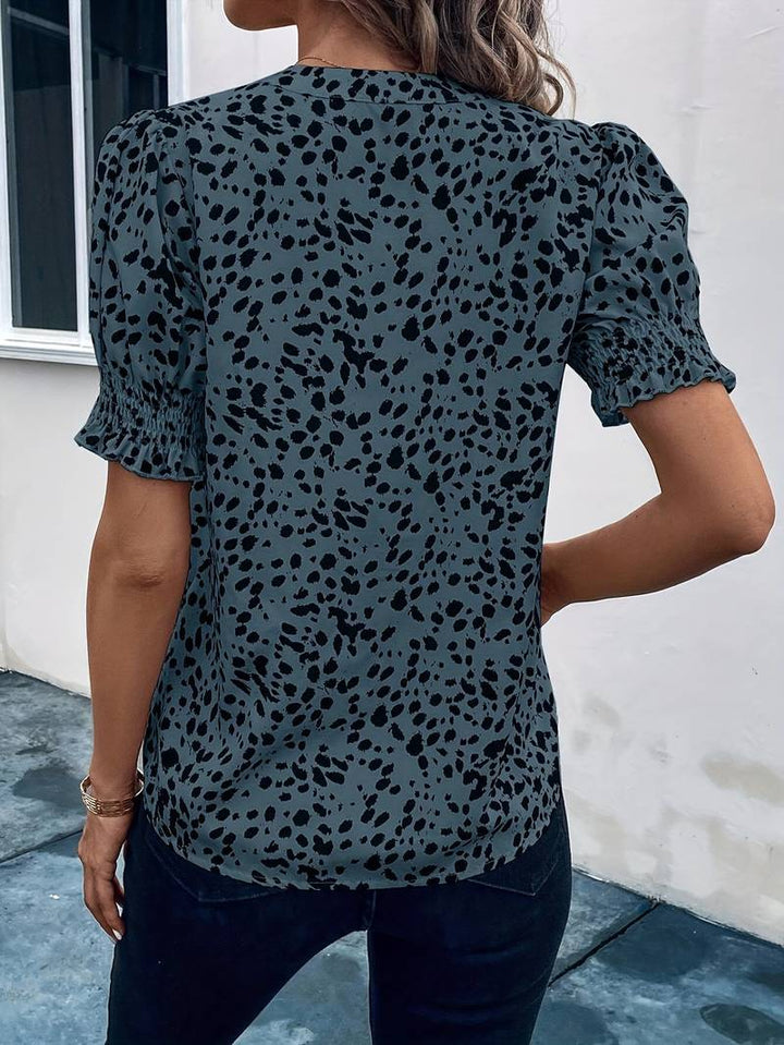 Levoire | Blouse Avec Décolleté En V Et Col Échancré