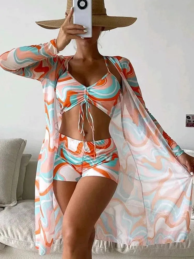 Levoire | Maillot de bain bikini trois pièces pour femmes