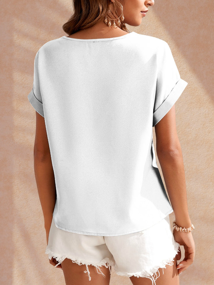 Levoire | FAM-FAM Cœur Col rond Manches courtes T-shirt