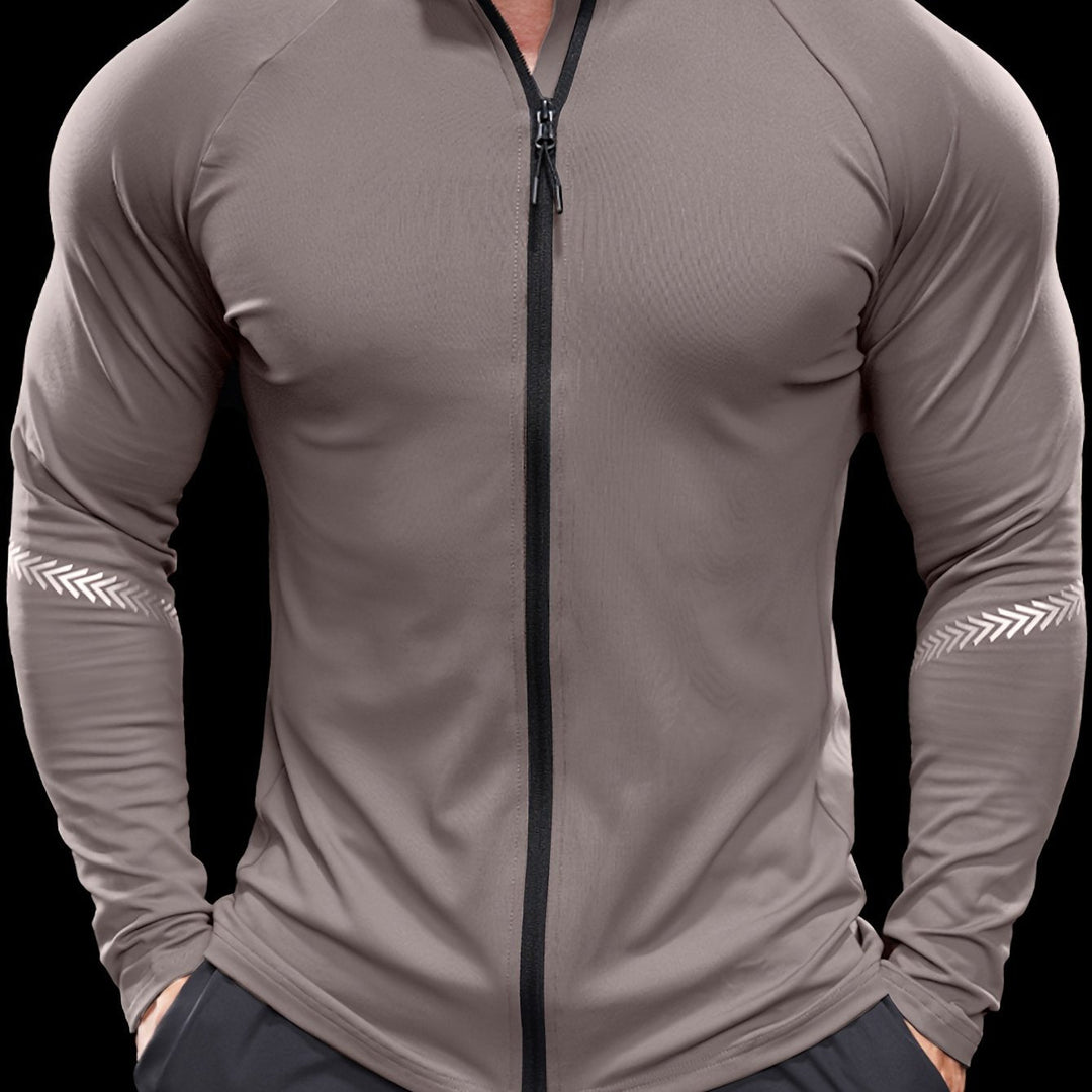 Levoire | Respirant, Veste Stretch Légère À Manches Longues gris
