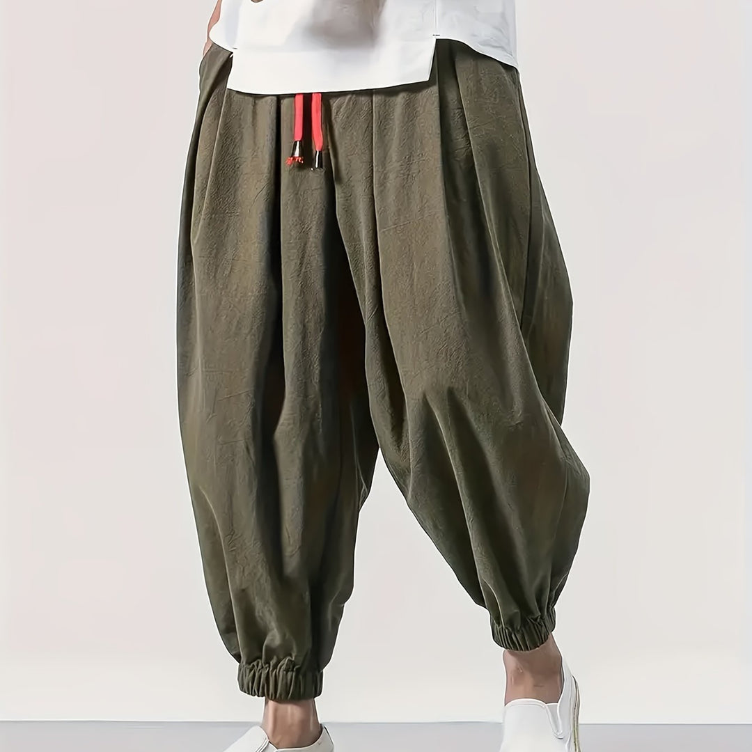 Levoire | Pantalon De Plage Large Décontracté Avec Cordons