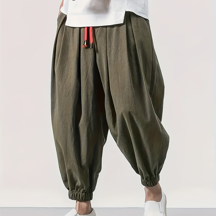 Levoire | Pantalon De Plage Large Décontracté Avec Cordons