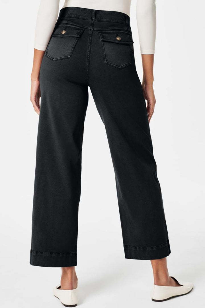 Levoire | Jean Taille Haute Avec Poches Classiques, Élégant Et Polyvalent