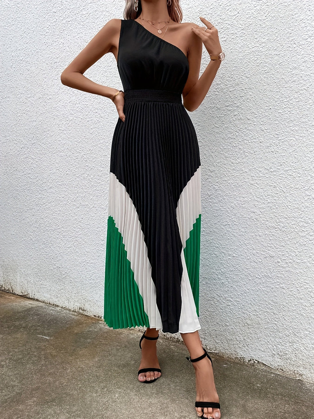 Levoire | Robe asymétrique noire