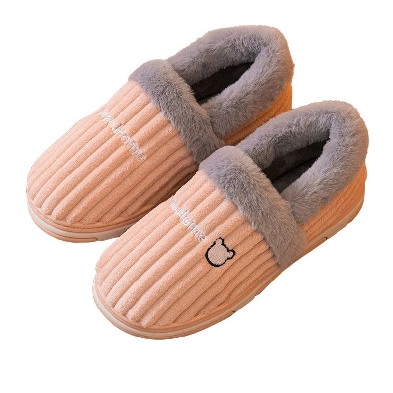 Levoire | Chaussons Pour Femmes Chauds Avec Doublure Épaisse・Compact Et Confortable 36-37 Stil-8