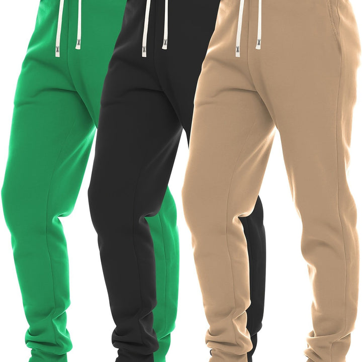Levoire | Pantalons Regular Fit Sans Mélange Avec Élastique Et Poches
